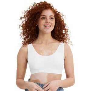 Jockey Seamfree Microfiber Bralette Women’s US Size S White